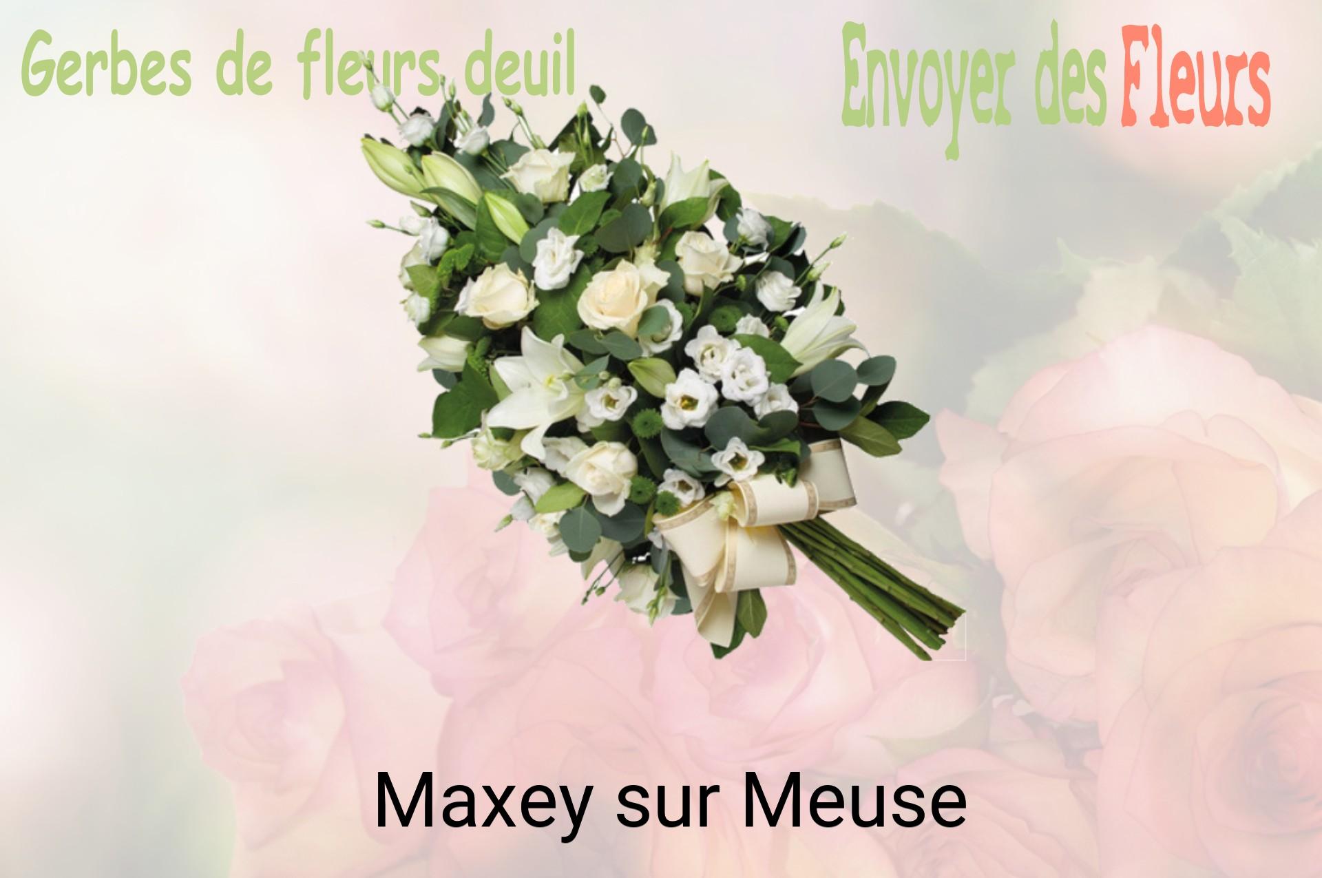 Gerbe de fleurs de deuil livrée à Maxey-sur-Meuse